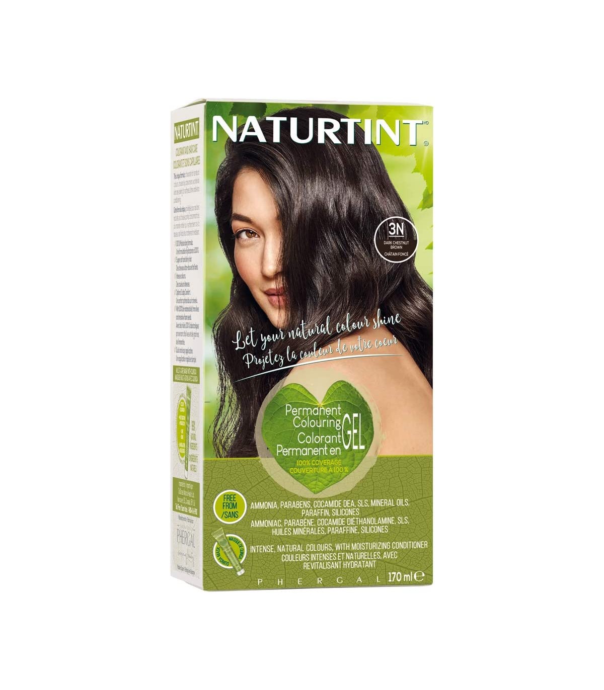 NATURTINT Naturtint 3N Dark Chestnut Brown 170 mL | 매일 업데이트되는 특가 상품 | VITASHOP