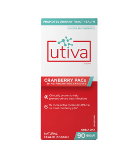 Utiva Utiva UTI Cranberry PACs 90 Veggie Caps | Unbeatable Prices, Daily Deals | VITASHOP