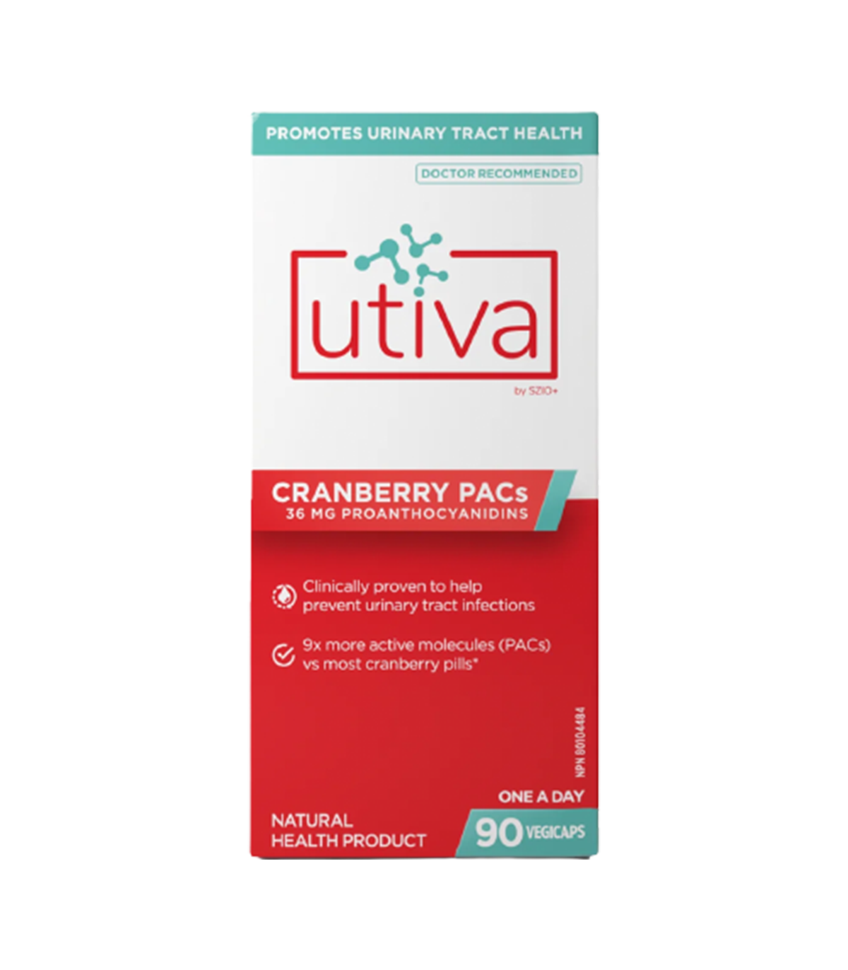 Utiva Utiva UTI Cranberry PACs 90 Veggie Caps | 매일 업데이트되는 특가 상품 | VITASHOP