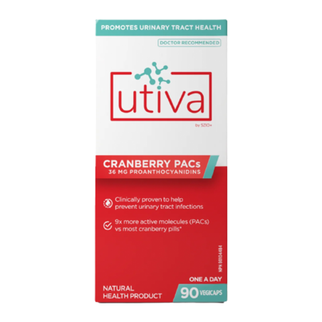 Utiva Utiva UTI Cranberry PACs 90 Veggie Caps | 매일 업데이트되는 특가 상품 | VITASHOP