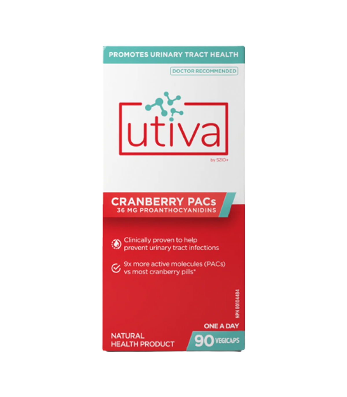 Utiva Utiva UTI Cranberry PACs 90 Veggie Caps | 매일 업데이트되는 특가 상품 | VITASHOP