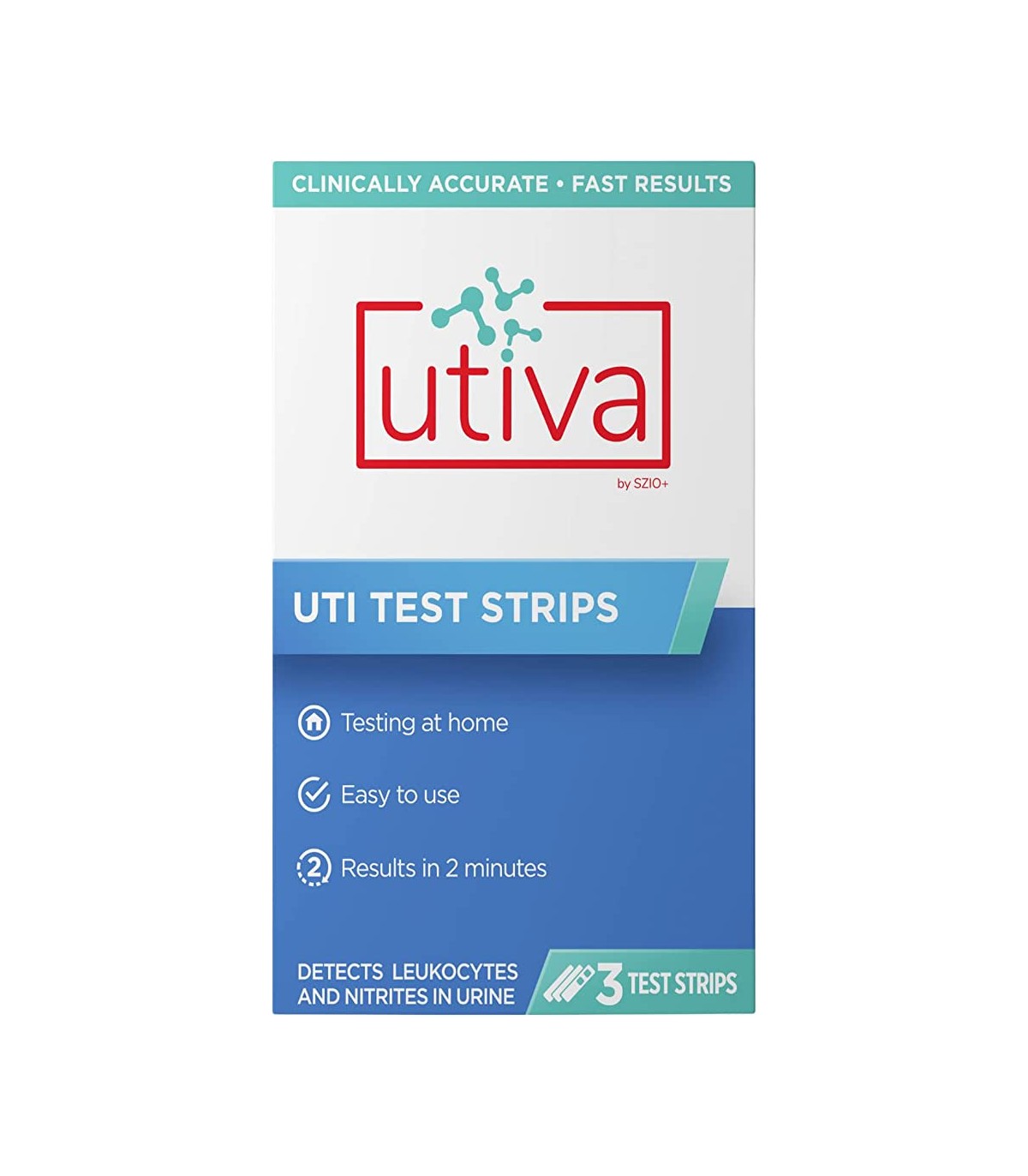 Utiva Utiva Urinary Tract Infection Test Strip 3 Packs | 매일 업데이트되는 특가 상품 | VITASHOP