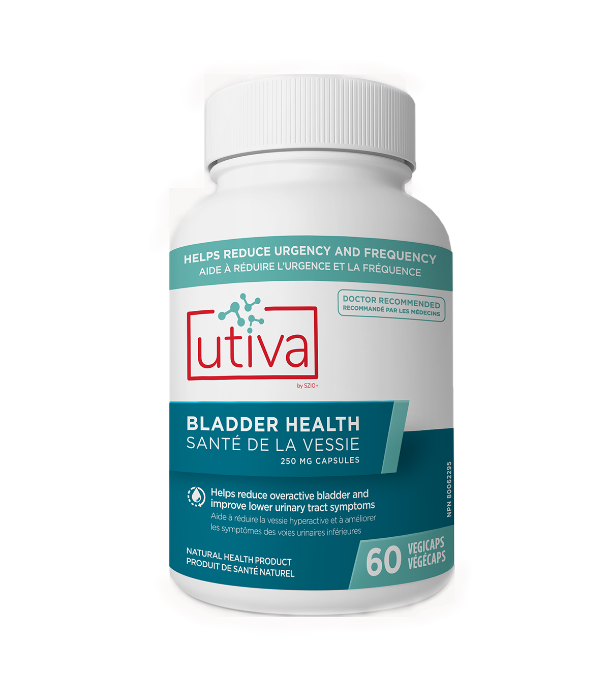 Utiva Utiva Bladder Health 60 Veggie Caps | Unbeatable Prices, Daily Deals | VITASHOP