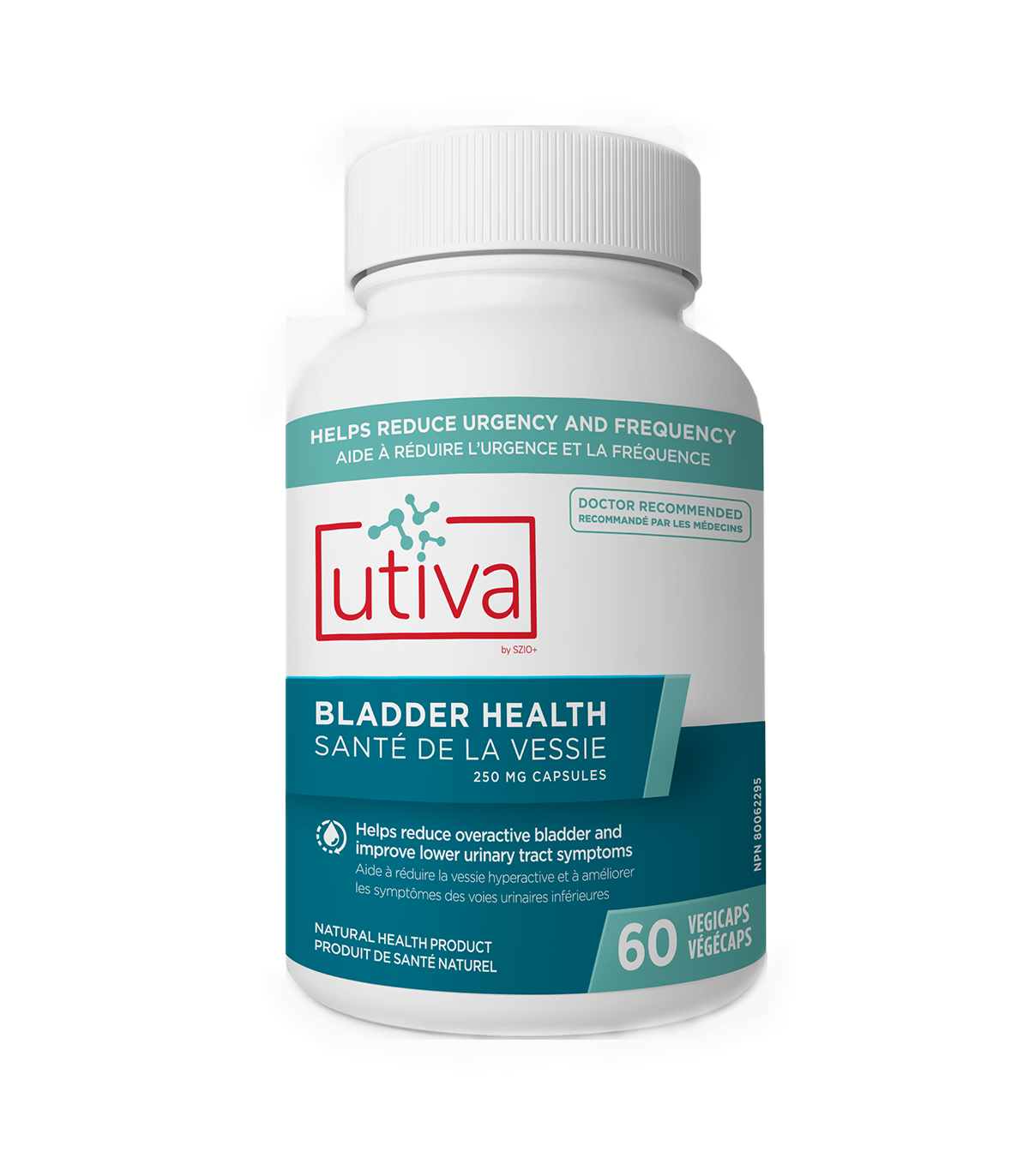 Utiva Utiva Bladder Health 60 Veggie Caps | Unbeatable Prices, Daily Deals | VITASHOP