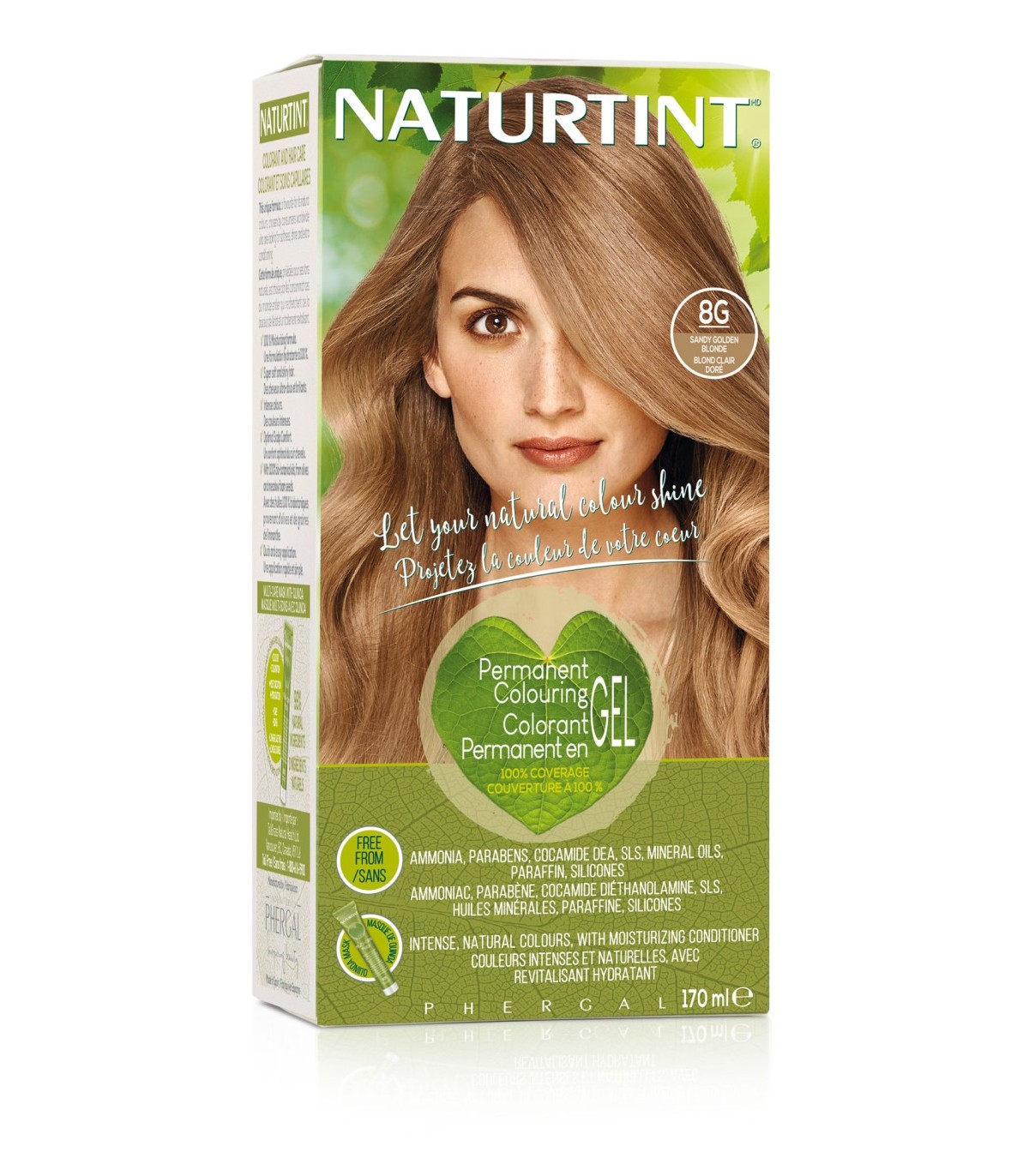 NATURTINT Naturtint 8G Sandy Golden Blonde 170 mL