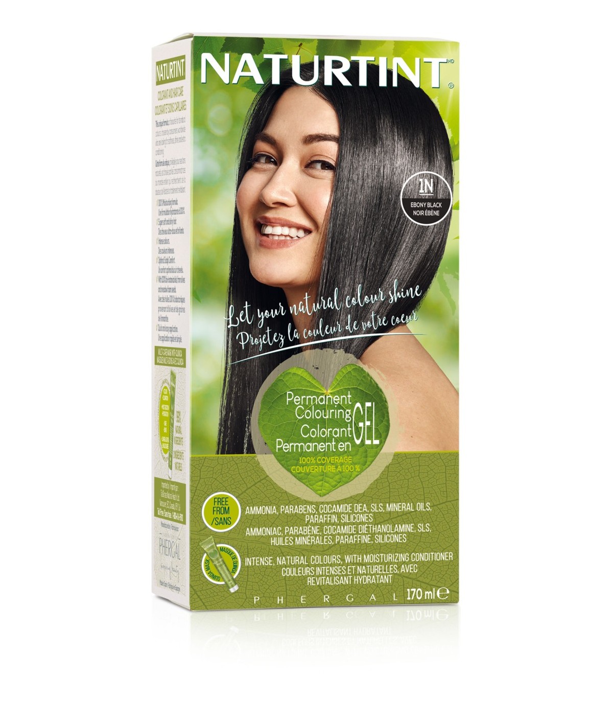 NATURTINT Naturtint 1N Ebony Black 170 mL | 每天不同折扣, 全网最低价格 | 种类齐全的保健品店铺 VITASHOP, 只有你想不到, 没有你买不到 !