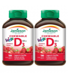 Vitamin D 400 IU Kids 100 Chewable Tablets | Safest & Easiest Shopping Vitamins Online | VITASHOP