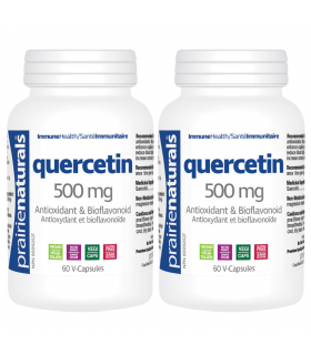 Prairie Naturals [2 FOR DEAL] Quercetin 500mg 60 Vegi Capsules | Unbeatable Prices, Daily Deals | VITASHOP