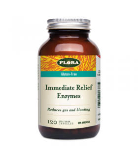 Flora Enzymes de Soulagement Immédiat 120 Capsules Végétariennes | Prix imbattables, offres quotidiennes | VITASHOP