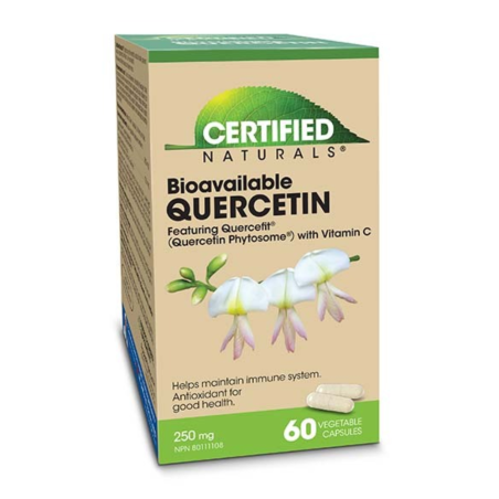 Certified Naturals Certified Naturals Bioavailable Quercetin 60 Capsules | Unbeatable Prices, Daily Deals | VITASHOP