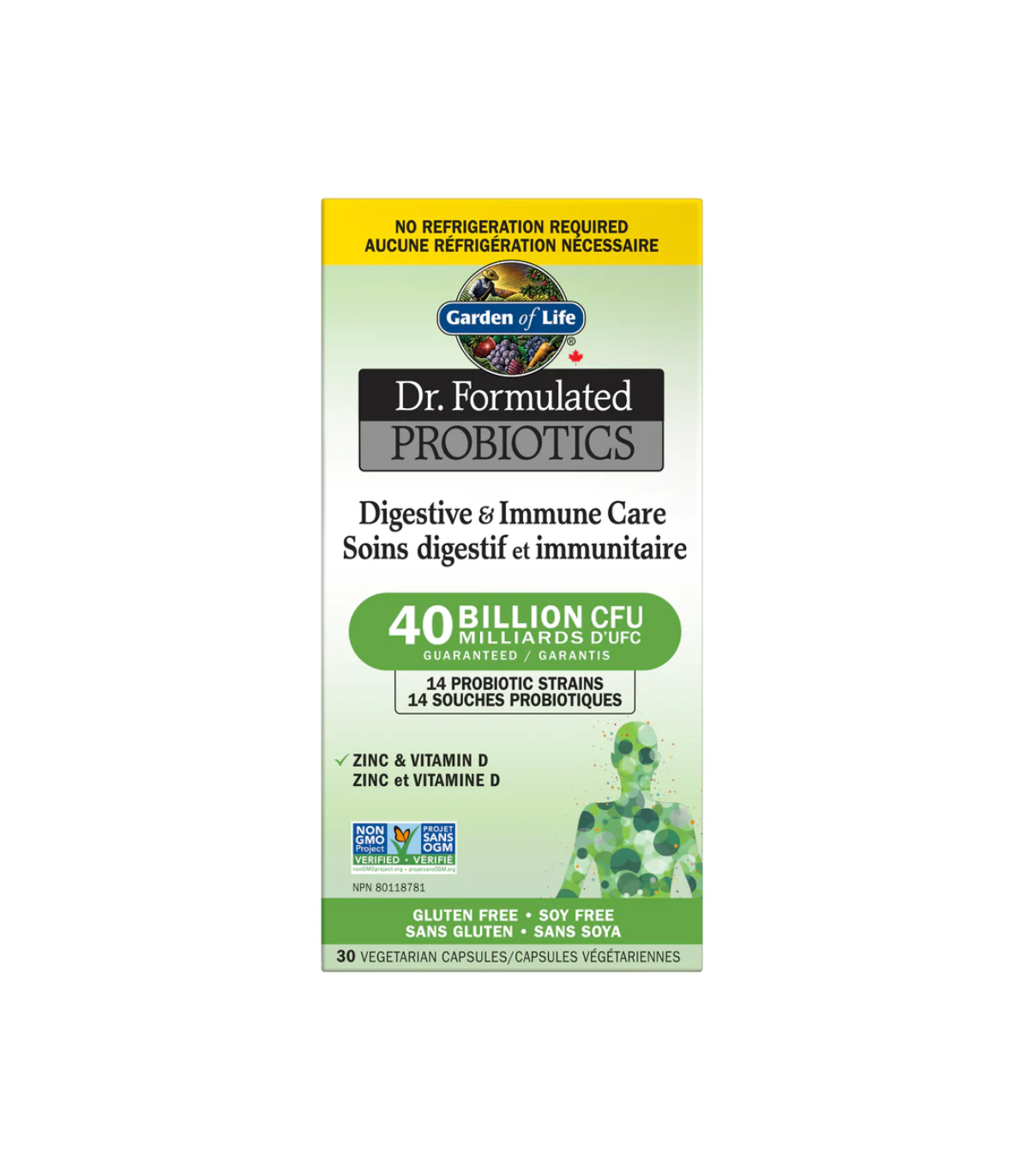 Garden of Life Dr. Formulated Digestive & Immune Care 40 Billion CFU 30 Vcaps | 每天不同折扣, 全网最低价格 | 种类齐全的保健品店铺 VITASHOP, 只有你想不到, 没有