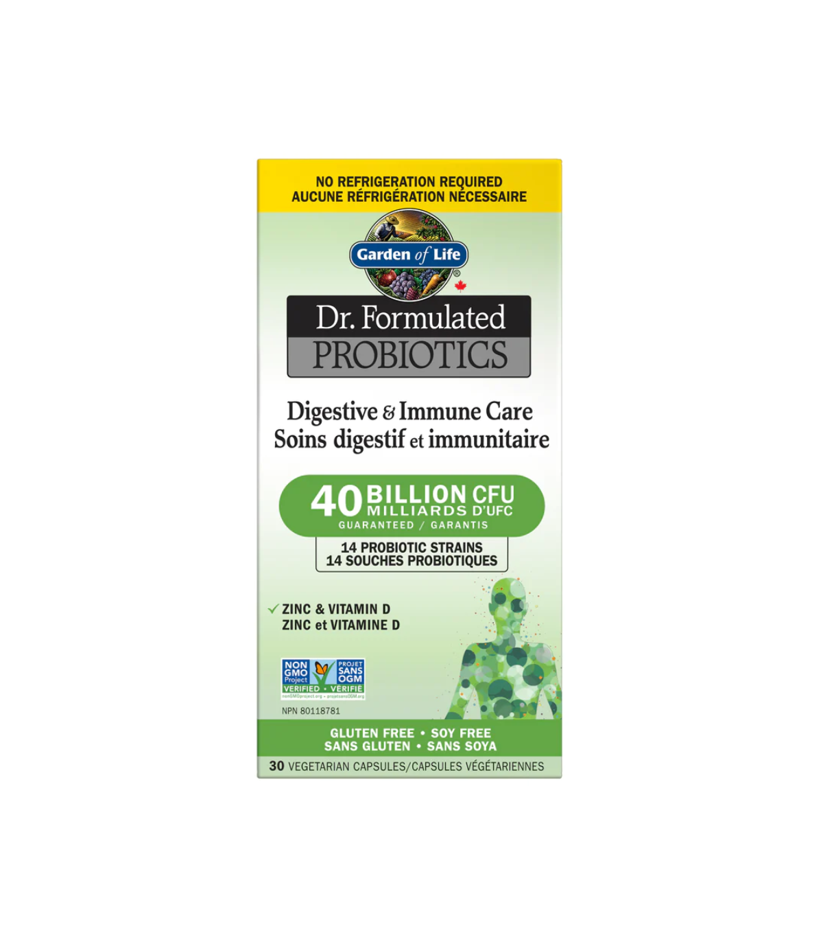 Garden of Life Dr. Formulated Digestive & Immune Care 40 Billion CFU 30 Vcaps | 每天不同折扣, 全网最低价格 | 种类齐全的保健品店铺 VITASHOP, 只有你想不到, 没有