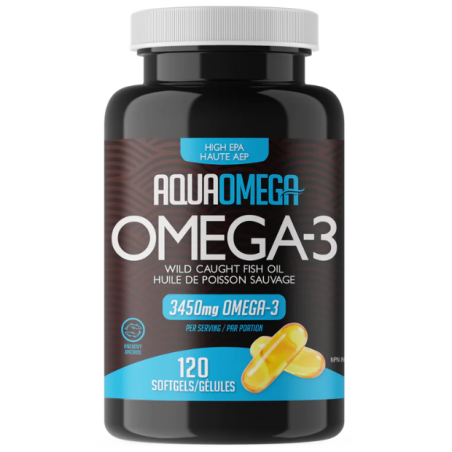 AquaOmega High EPA 120 Softgels | Safest & Easiest Shopping Vitamins Online | VITASHOP