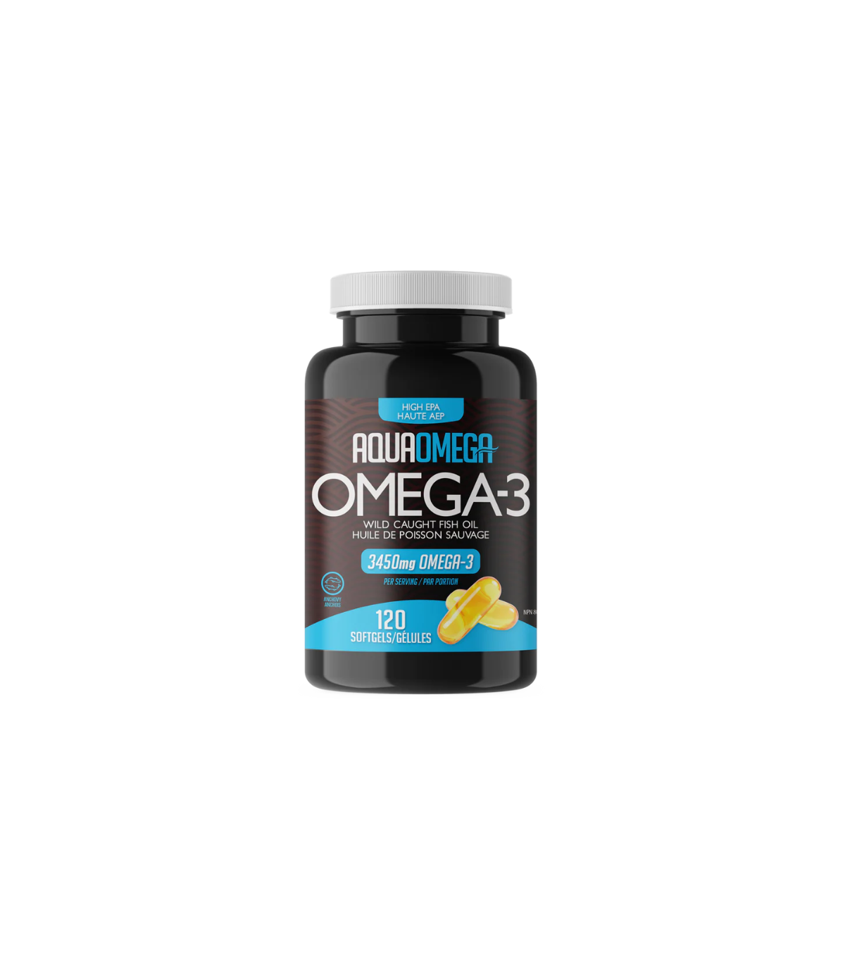 AquaOmega High EPA 120 Softgels | Safest & Easiest Shopping Vitamins Online | VITASHOP