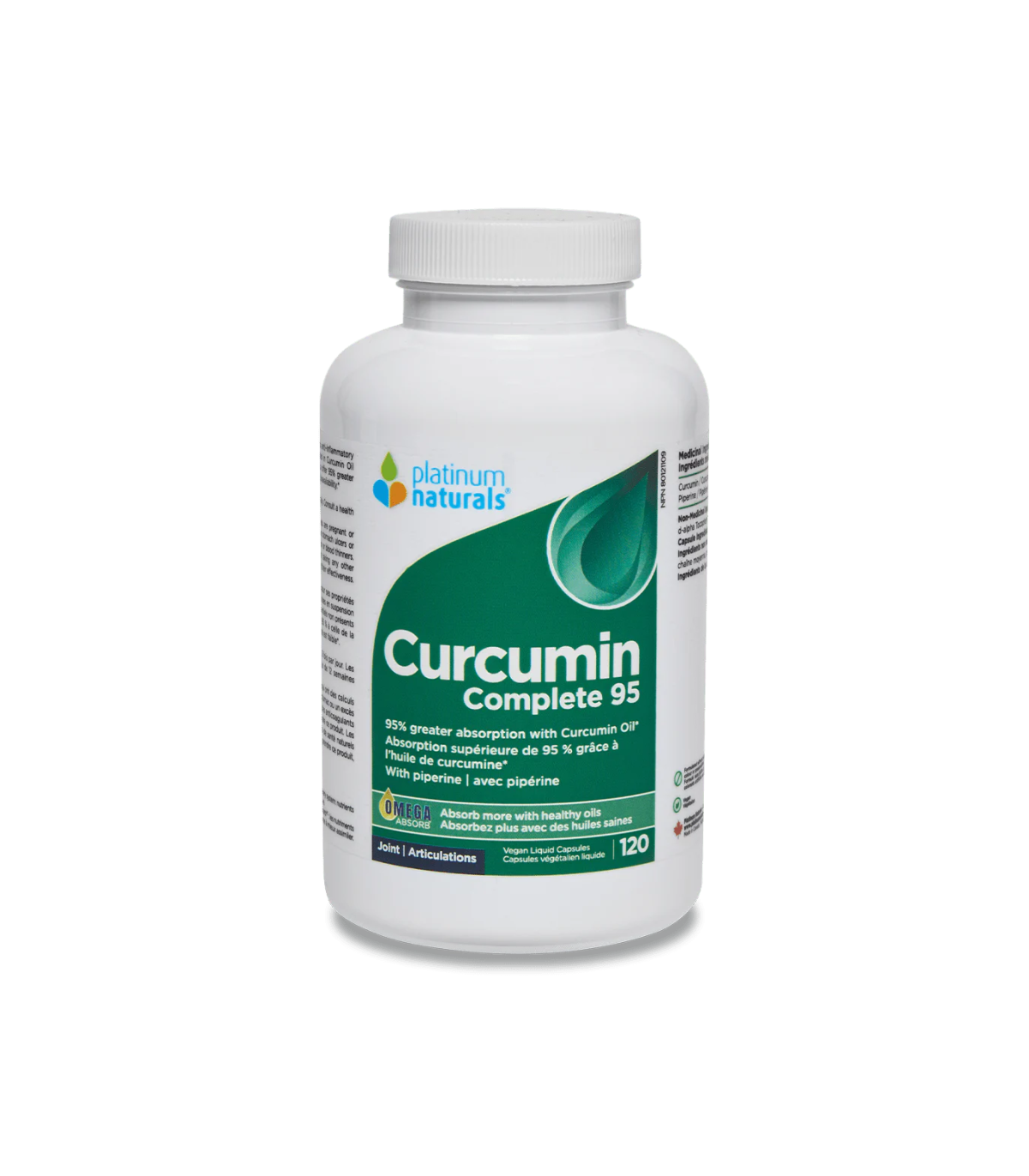 Platinum Naturals Curcumin Complete 95 120 Caps | 每天不同折扣, 全网最低价格 | 种类齐全的保健品店铺 VITASHOP, 只有你想不到, 没有你买不到 !