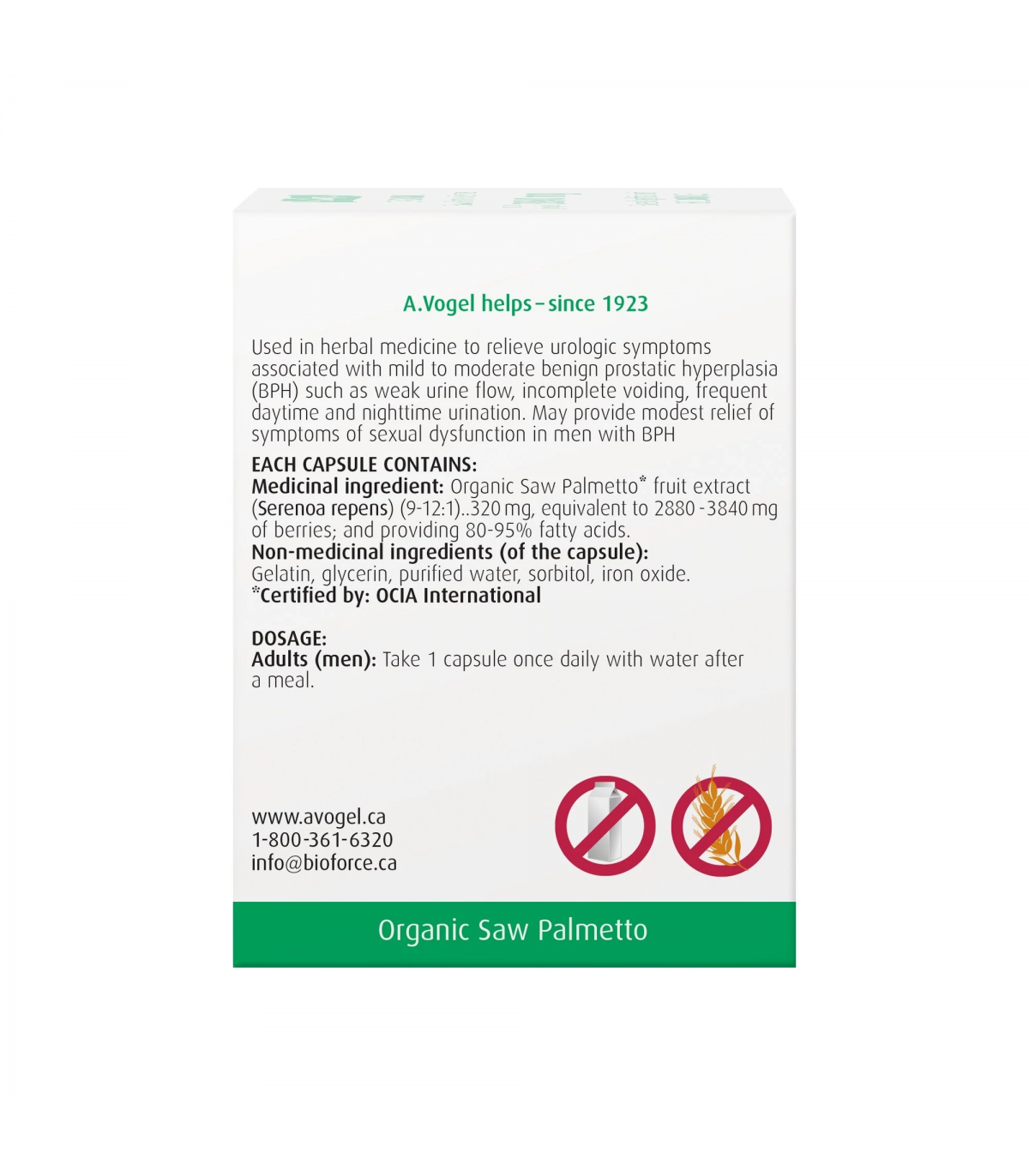 A. Vogel Prostate 1 30 Capsules | Unbeatable Prices, Daily Deals | VITASHOP