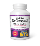 Natural Factors 내추럴 팩터스 RxOmega-3 미니젤 500 mg, 120 Enteripure Softgels | 매일 업데이트되는 특가 상품 | VITASHOP