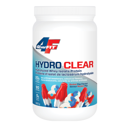 Prairie Naturals 4EverFit Hydro Clear 100% Whey Protein Hydrosylate Rocket Pop 520 g | Unbeatable Prices, Daily Deals | VITASHOP