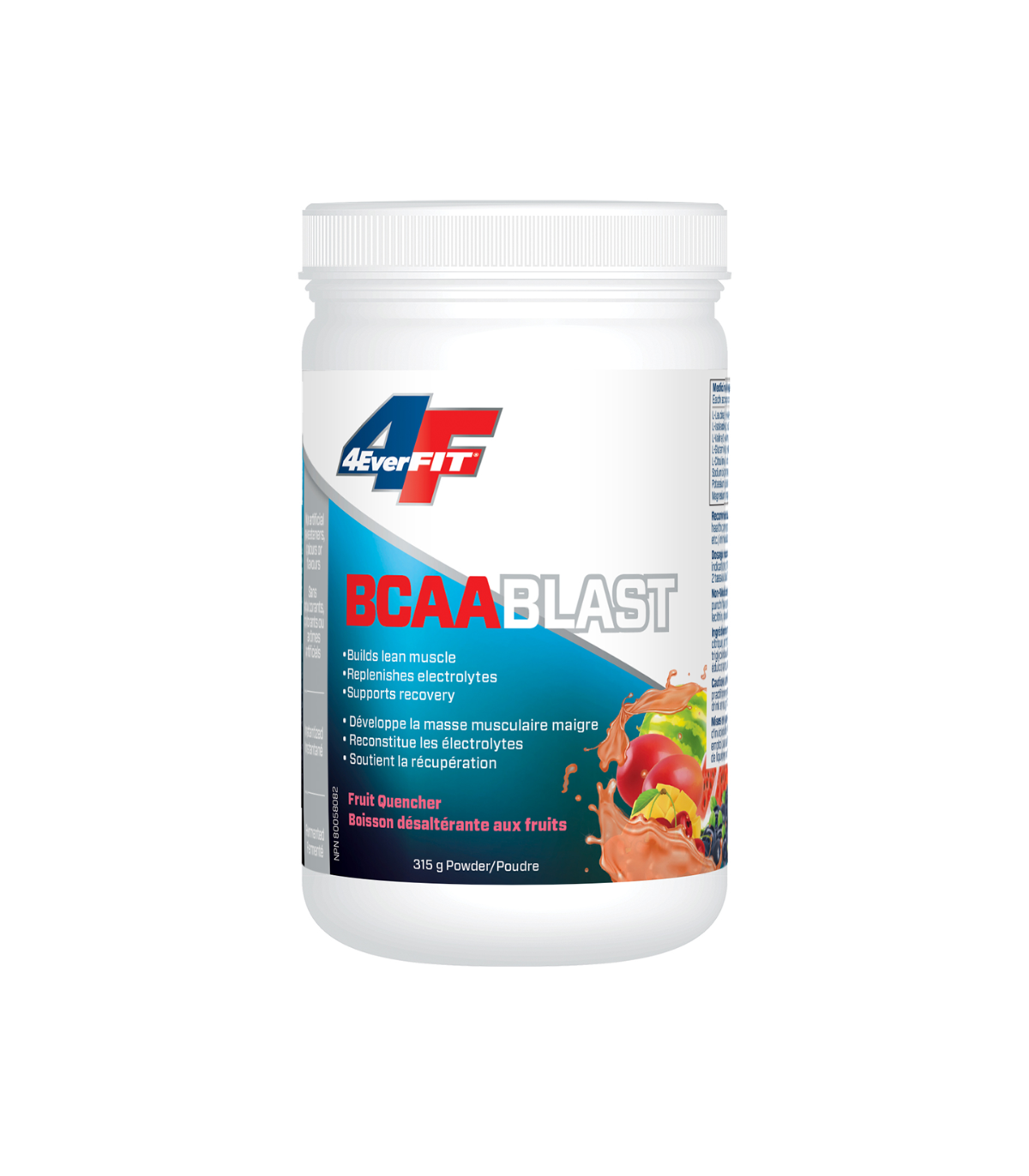 4EverFit BCAA Blast - Advanced Electrolyte Matrix - Fruit Quencher 315 g