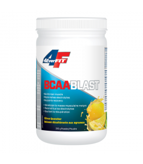 Prairie Naturals 4EverFit BCAA Blast - Advanced Electrolyte Matrix - Citrus Quencher 315 g | Unbeatable Prices, Daily Deals | VI