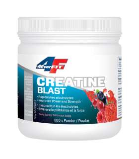 Prairie Naturals 4EverFit Creatine Blast - Advanced Electrolyte Matrix - Berry Burst 300 g | 매일 업데이트되는 특가 상품 | VITASHOP