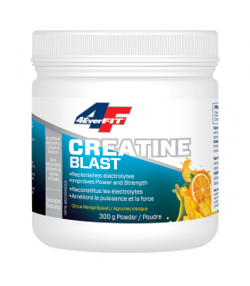 Prairie Naturals 4EverFit Creatine Blast - Advanced Electrolyte Matrix - Citrus Mango Splash 300 g | 매일 업데이트되는 특가 상품 | VITASHOP