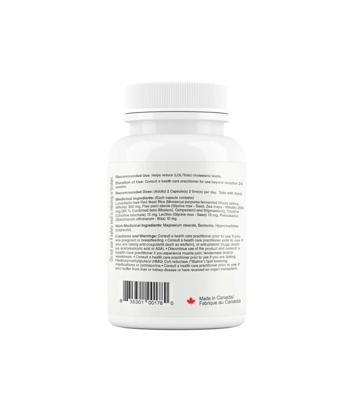 Maxion Nutrition Maxion Red Yeast Rice Extra Strength 120 Caps | 매일 업데이트되는 특가 상품 | VITASHOP