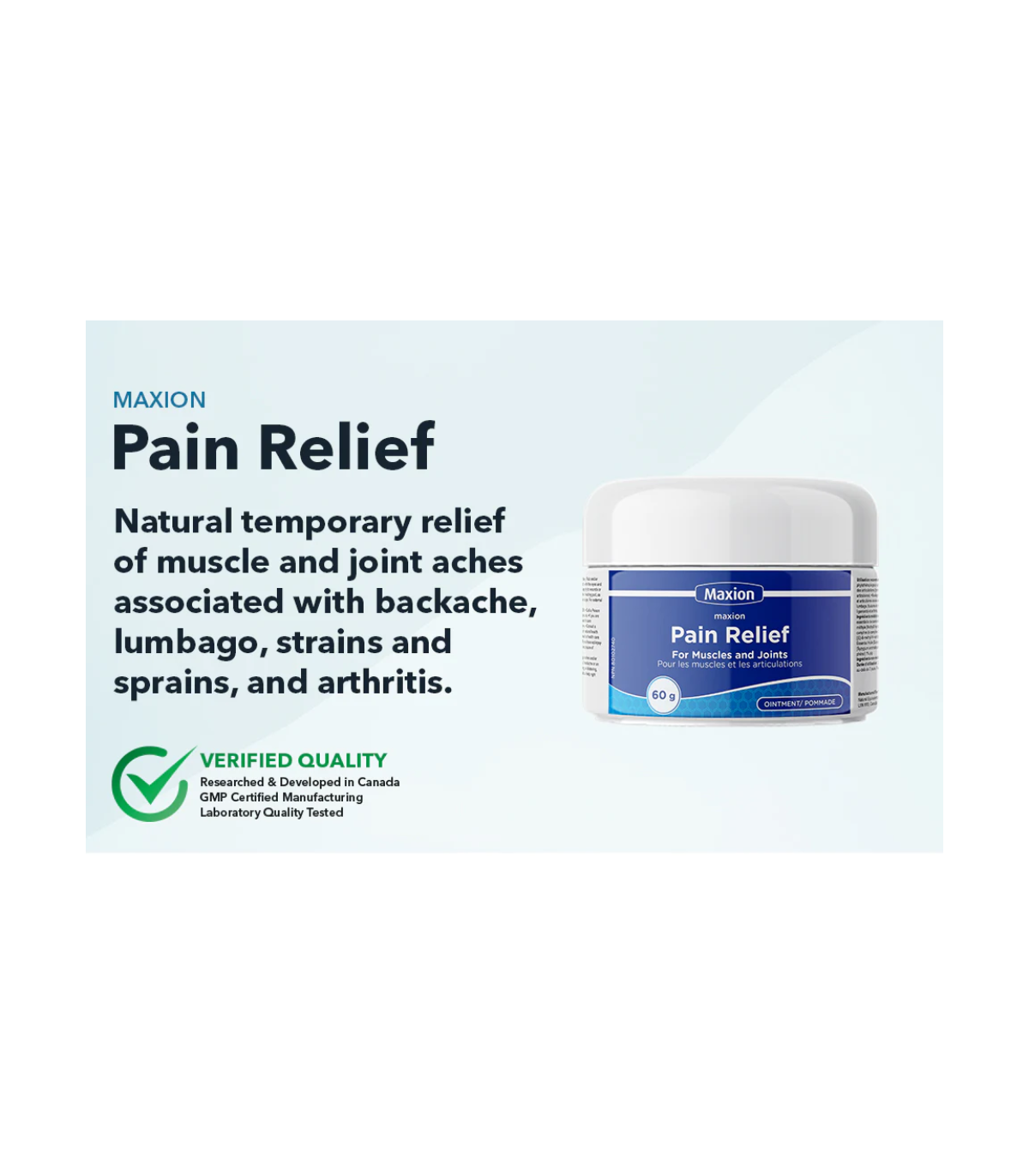 Maxion Nutrition Maxion Pain Relief 60 g | 매일 업데이트되는 특가 상품 | VITASHOP