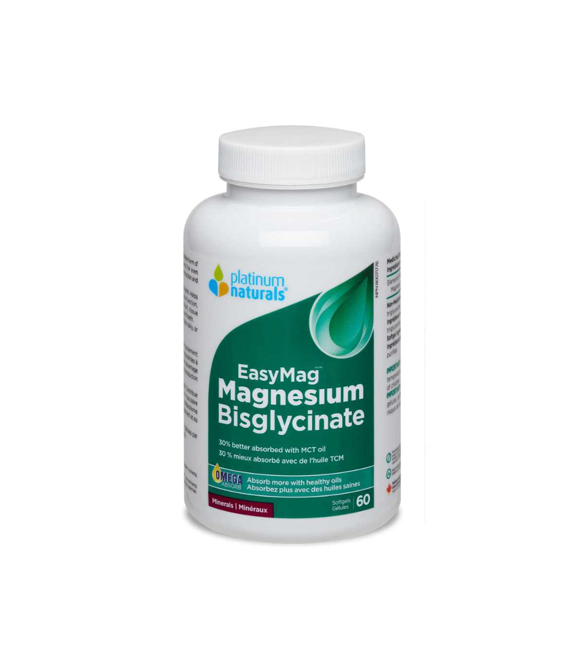 EasyMag Magnesium Bisglycinate 120 Softgels