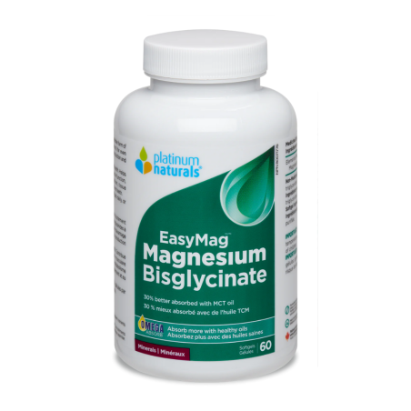 EasyMag Magnesium Bisglycinate 120 Softgels
