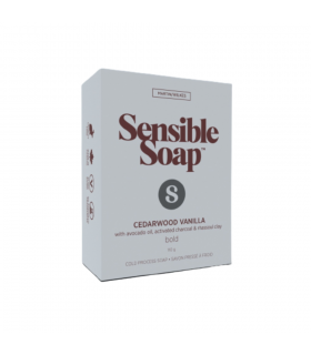 Sensible Co. Bar Soap Cedarwood Vanilla 110 g | Unbeatable Prices, Daily Deals | VITASHOP