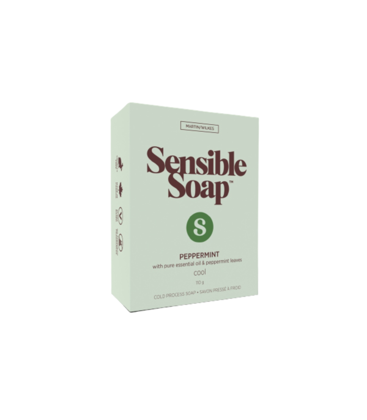 Sensible Co. Bar Soap Peppermint 110 g | Unbeatable Prices, Daily Deals | VITASHOP