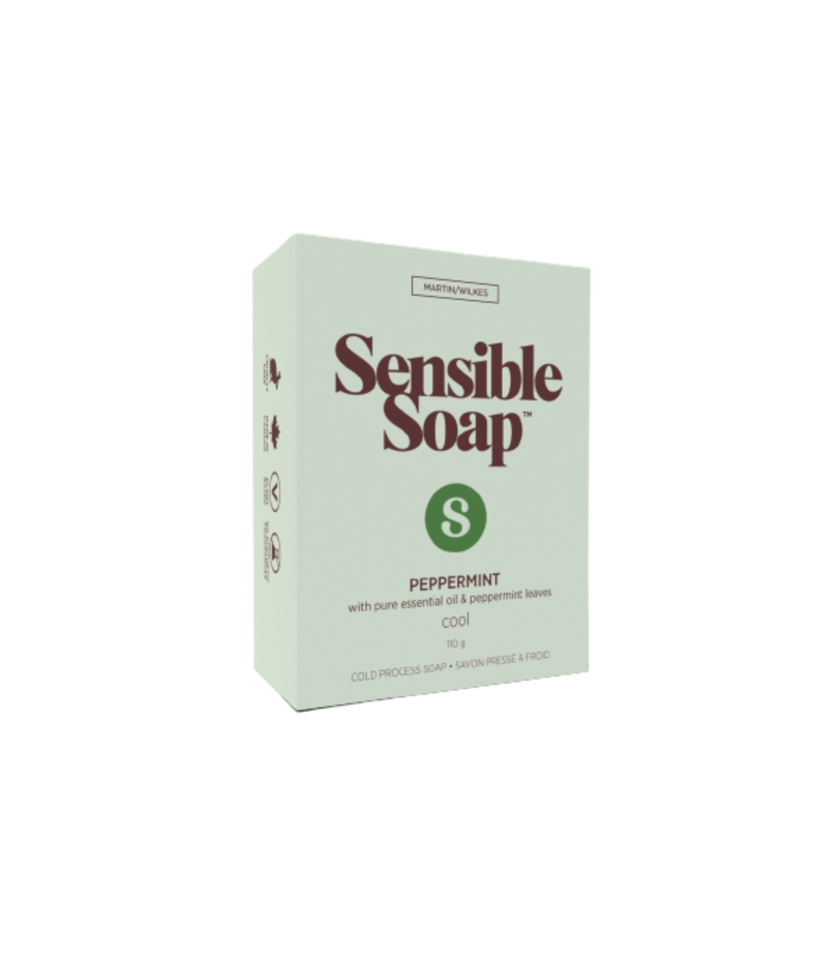 Sensible Co. Bar Soap Peppermint 110 g | Unbeatable Prices, Daily Deals | VITASHOP