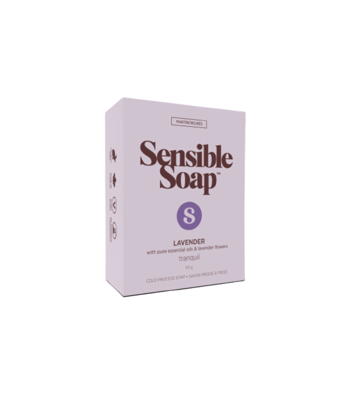 Sensible Co. Bar Soap Lavender 110 g | 每天不同折扣, 全网最低价格 | 种类齐全的保健品店铺 VITASHOP, 只有你想不到, 没有你买不到 !