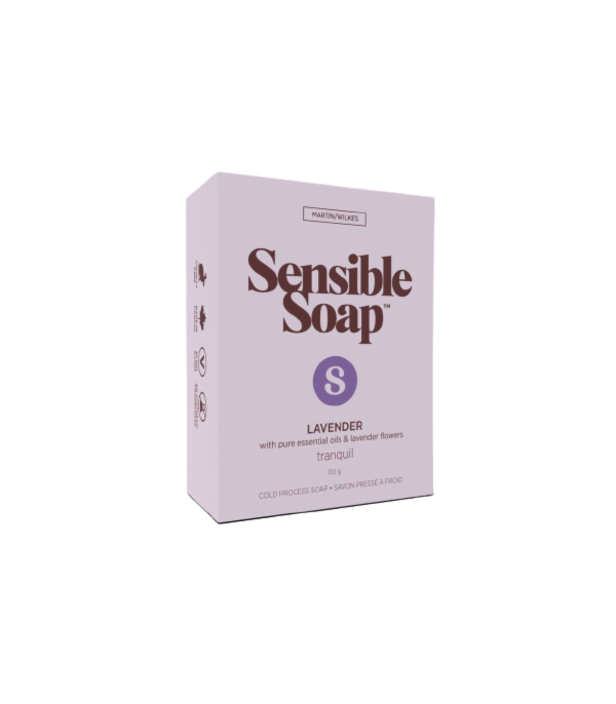 Sensible Co. Bar Soap Lavender 110 g | 每天不同折扣, 全网最低价格 | 种类齐全的保健品店铺 VITASHOP, 只有你想不到, 没有你买不到 !