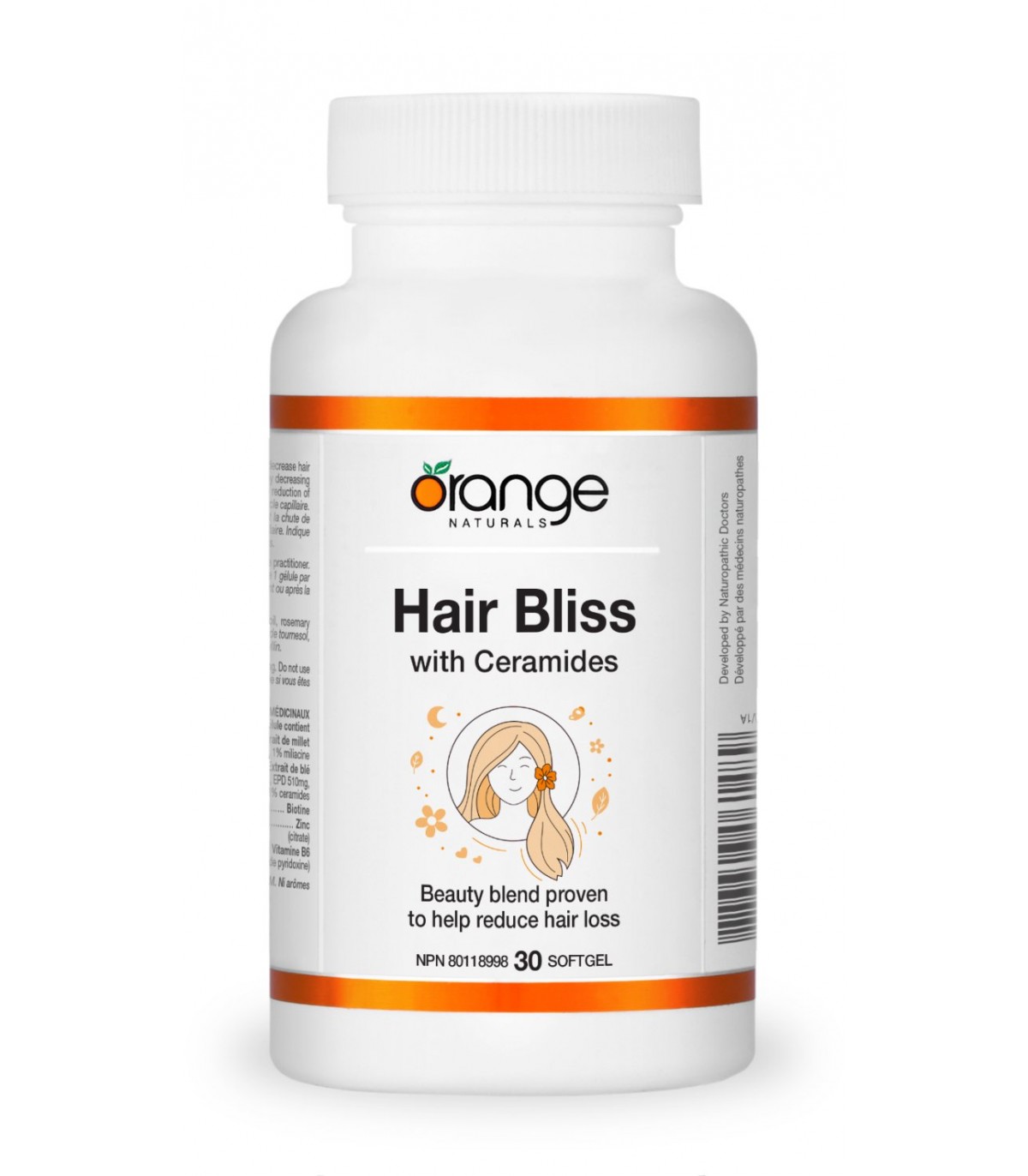 Orange Naturals Hair Bliss with Ceramides 30 소프트젤 | 매일 업데이트되는 특가 상품 | VITASHOP