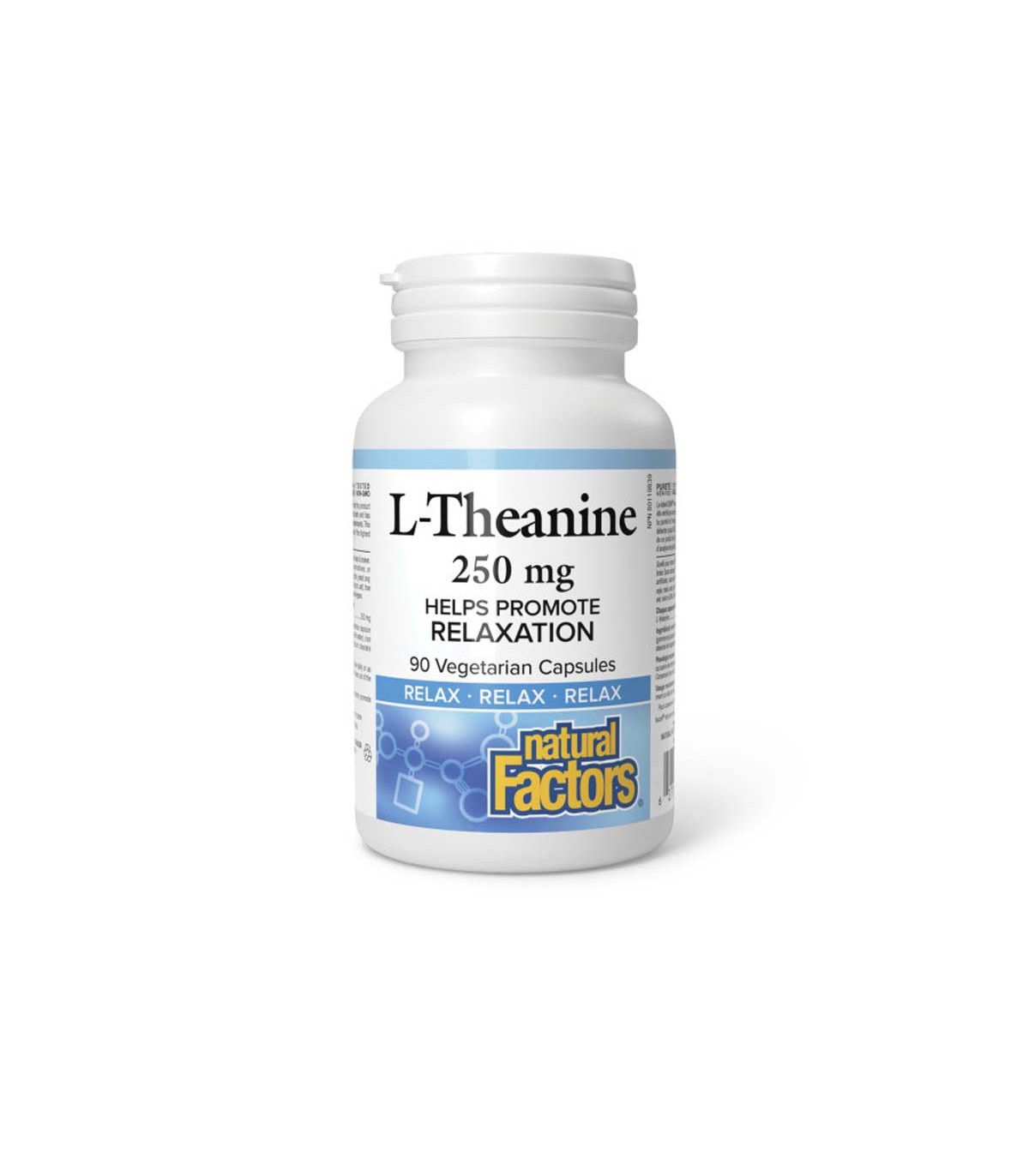 Natural Factors L-Theanine 250 mg 90 Vegetarian Capsules | 每天不同折扣, 全网最低价格 | 种类齐全的保健品店铺 VITASHOP, 只有你想不到, 没有你买不到 !