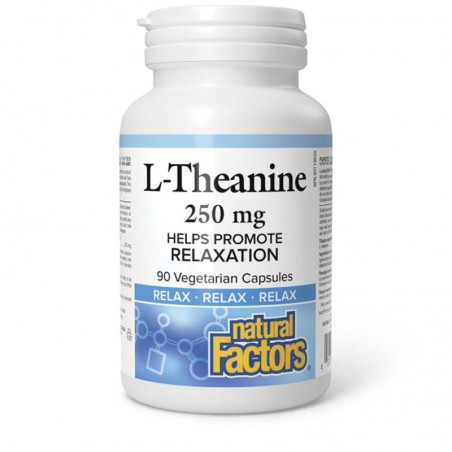 Natural Factors L-Theanine 250 mg 90 Vegetarian Capsules | 每天不同折扣, 全网最低价格 | 种类齐全的保健品店铺 VITASHOP, 只有你想不到, 没有你买不到 !