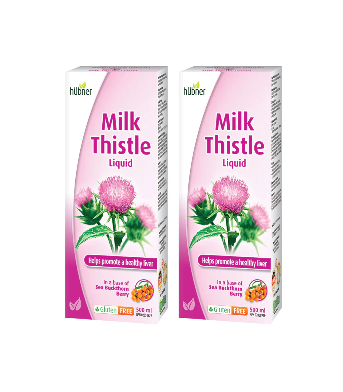 Hübner [2 FOR DEAL] Milk Thistle Liquid 870 mg 500 ml W/ Sea Buckthorn | Unbeatable Prices, Daily Deals | VITASHOP