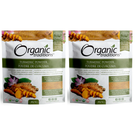 Organic Traditions [2 FOR DEAL] Turmeric Powder 200 g | 매일 업데이트되는 특가 상품 | VITASHOP