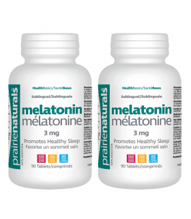Prairie Naturals [2 FOR DEAL] Sublingual Melatonin 3 mg 90 Tablets | 每天不同折扣, 全网最低价格 | 种类齐全的保健品店铺 VITASHOP, 只有你想不到, 没有你买不到 !