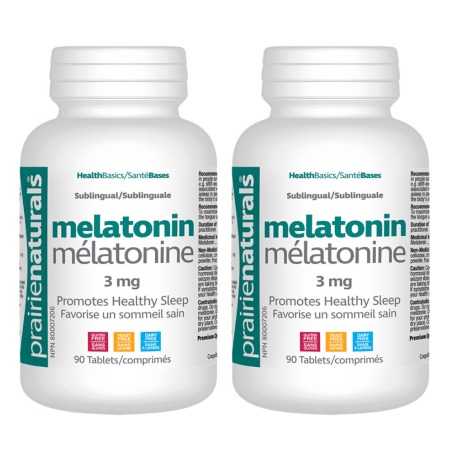 Sublingual Melatonin 3 mg 90 Tablets | Safest & Easiest Shopping Vitamins Online | VITASHOP