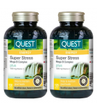 QUEST [2 FOR DEAL] Super Stress B Complex + Vit C 120 Tablets | 매일 업데이트되는 특가 상품 | VITASHOP