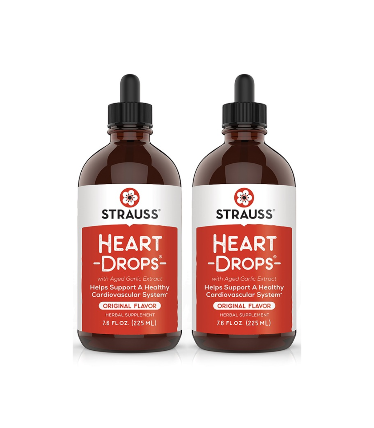 Strauss Herb [2 FOR DEAL] Heartdrops Original 225 ml | Unbeatable Prices, Daily Deals | VITASHOP