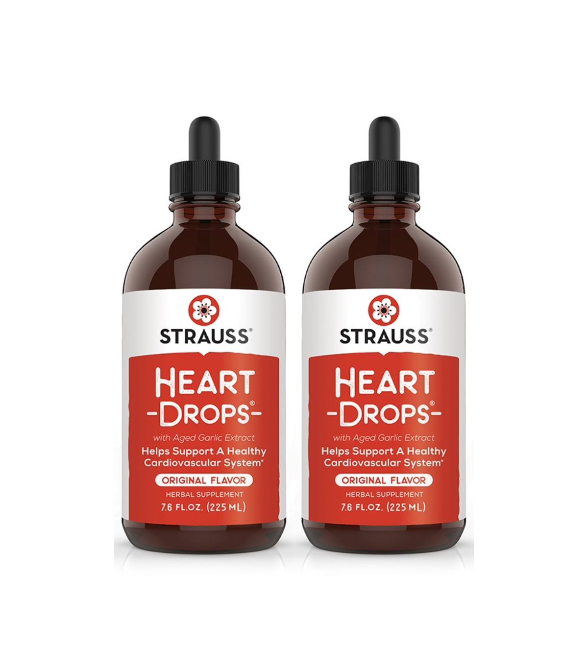 Strauss Herb [2 FOR DEAL] Heartdrops Original 225 ml | Unbeatable Prices, Daily Deals | VITASHOP