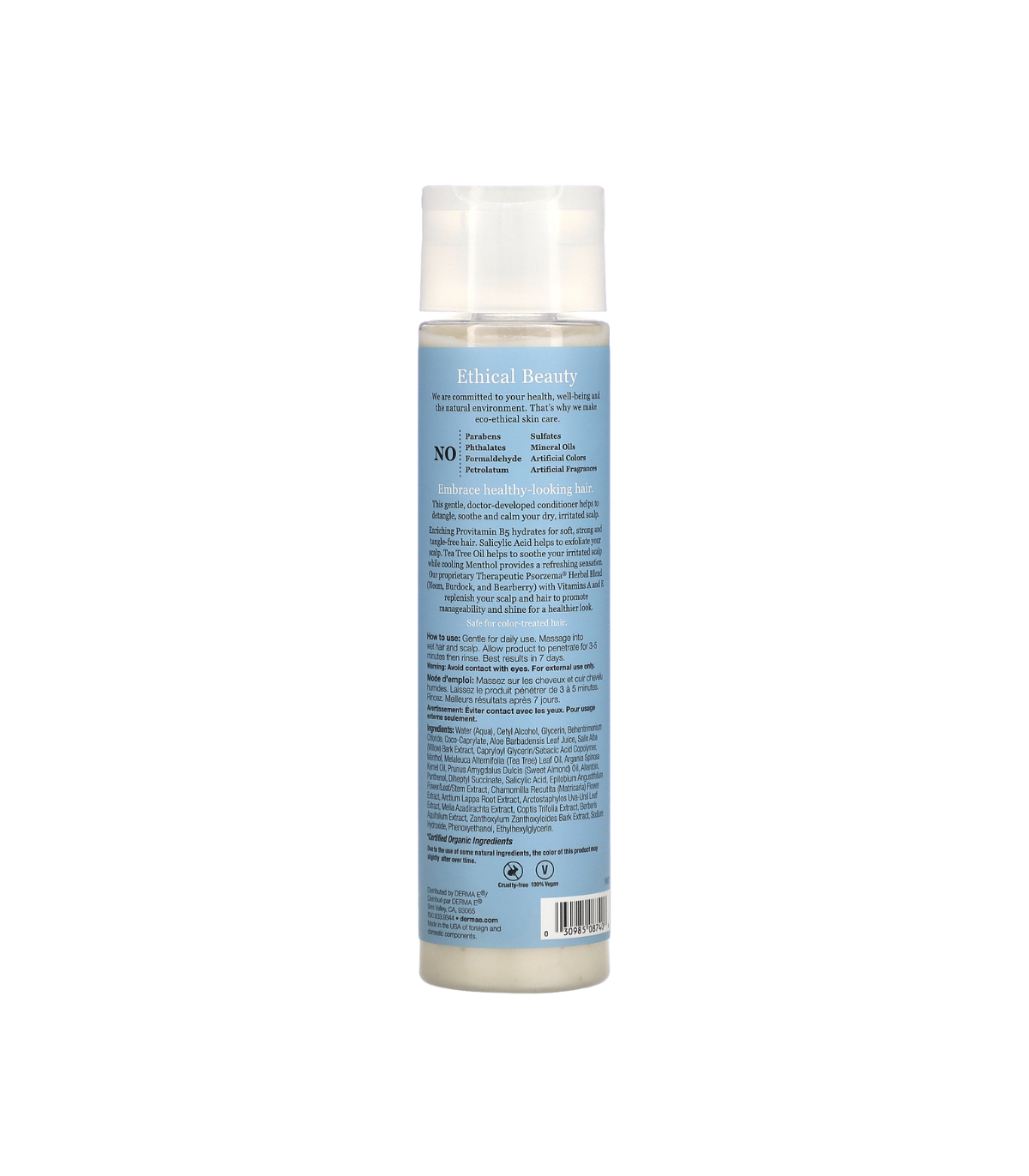 DERMA E Derma E Conditioner Scalp Relief Therapeutic 296mL | 매일 업데이트되는 특가 상품 | VITASHOP