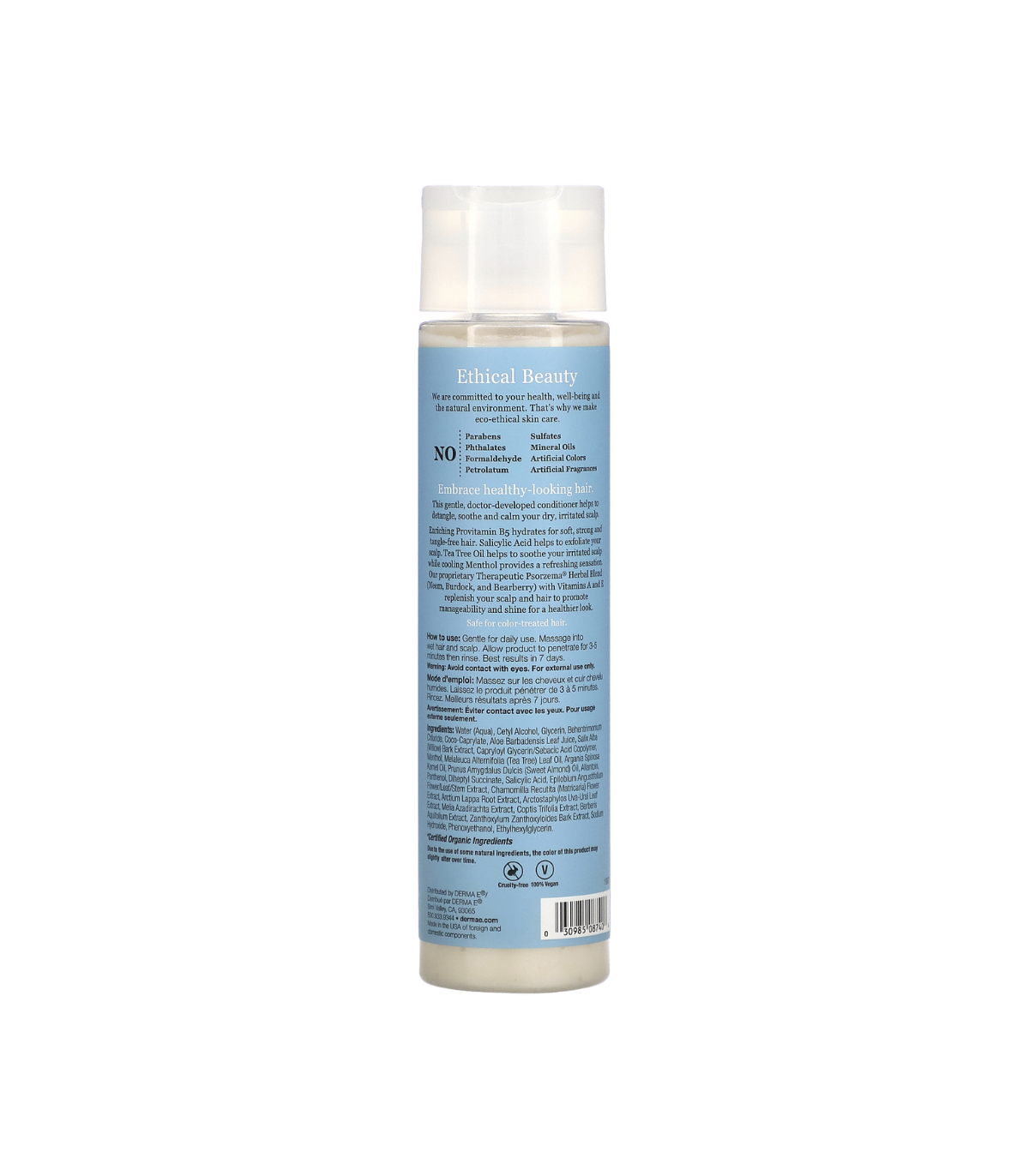DERMA E Derma E Conditioner Scalp Relief Therapeutic 296mL | 매일 업데이트되는 특가 상품 | VITASHOP