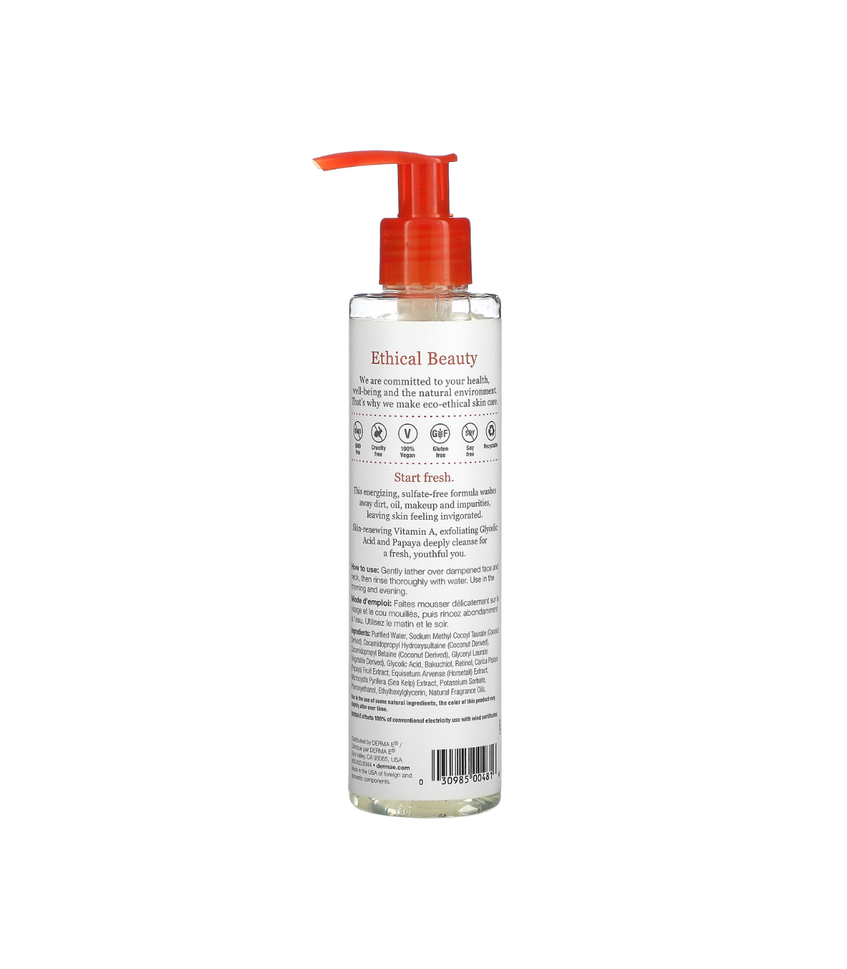 DERMA E Derma E Vitamin A Cleanser 175mL | Unbeatable Prices, Daily Deals | VITASHOP