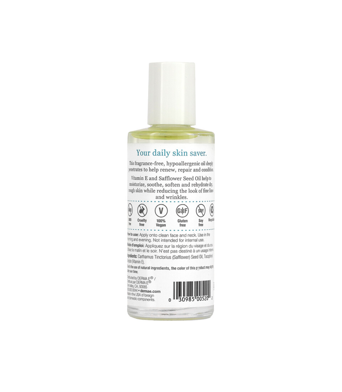 DERMA E 더마 이 비타민 E 스킨 오일 14,000 IU 60mL | 매일 업데이트되는 특가 상품 | VITASHOP