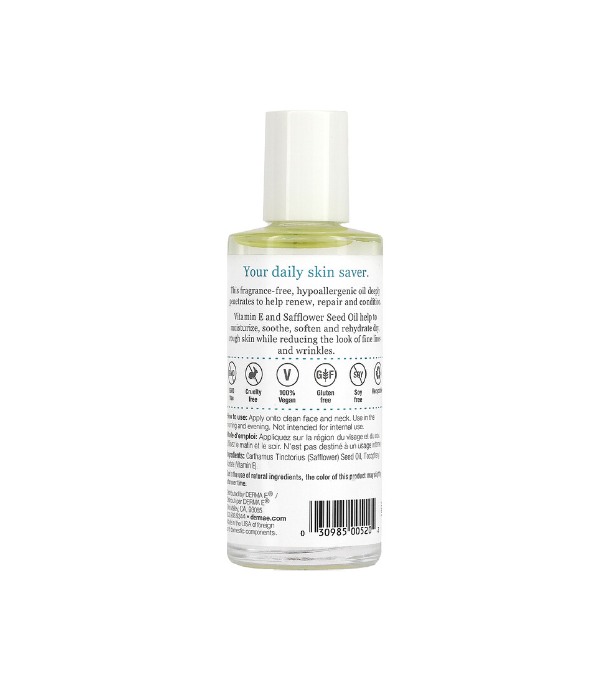 DERMA E 더마 이 비타민 E 스킨 오일 14,000 IU 60mL | 매일 업데이트되는 특가 상품 | VITASHOP